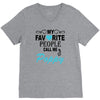 my favorite people call me poppy V-Neck Tee