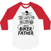 You Cant Scare Me I am Biker Father 3/4 Sleeve Shirt