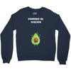 Powered By Avocado Crewneck Sweatshirt