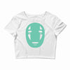 kaonashi mask spirited away Crop Top