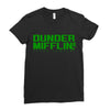 dunder miflin Ladies Fitted T-Shirt