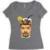 Ice T &amp; Ice Cube Women's Triblend Scoop T-shirt