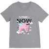 the time is now V-Neck Tee