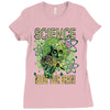 science needs your brain Ladies Fitted T-Shirt