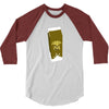 9. fight milk 002 3/4 Sleeve Shirt