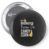 candy corn Pin-back button