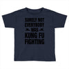 Surely Not Everybody Was Kung Fu Fighting Toddler T-shirt