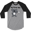 my puns are koala tee 3/4 Sleeve Shirt