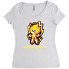 super sonic Women's Triblend Scoop T-shirt