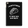 fitness fit taco in my mouth funny food eating healthy exercise gym iPad Mini 4