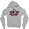 shes tying the knot buy us a shot Zipper Hoodie