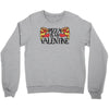 pizza is my valentine 4 Crewneck Sweatshirt