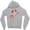 saturday morning super sniper Zipper Hoodie