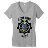 atomic bomb baby Women's V-Neck T-Shirt
