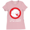 i ain't afraid of no ghost Ladies Fitted T-Shirt