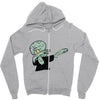 DABBİNG LEPRECHAUN Zipper Hoodie