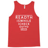 read this while i check out your tis Tank Top
