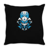 samurai blue ranger Throw Pillow