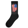 sa distress flag cool american Socks
