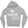 peace and music Zipper Hoodie