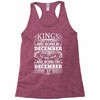 Real Kings Are Born On December 12 Racerback Tank