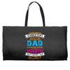 Super Cool Dad Of A Freaking Awesome Daughter Weekender Totes