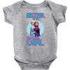 sister of the birthday girl Baby Bodysuit