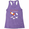 purrscription cats Racerback Tank