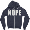 nope (2) Zipper Hoodie