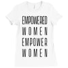 empowered women 3 Ladies Fitted T-Shirt