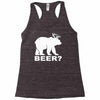 bear deer beer Racerback Tank