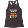 dental assistant Racerback Tank