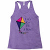 fly a kite Racerback Tank