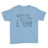 ascii night Youth Tee