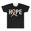 Hope Uterine Cancer Awareness All Over Men's T-shirt