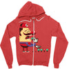 veggies are life Zipper Hoodie
