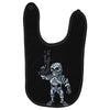 time traveling cyborg Baby Bibs