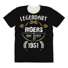 legendary riders are born in 1951 All Over Women's T-shirt