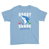 daddy shark doo doo doo family matching Youth Tee