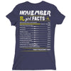 November Girl Facts Scorpio Ladies Fitted T-Shirt