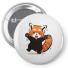 red fox Pin-back button