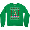 ugly sweater fight christmas t shirts Crewneck Sweatshirt