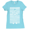 banksy prisoner barcode Ladies Fitted T-Shirt