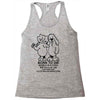 born to die, world a fuck Racerback Tank