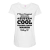 i never imagined i would be a super cool carcinoid cancer warrior kill Maternity Scoop Neck T-shirt