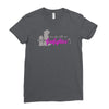 lady firefighter Ladies Fitted T-Shirt
