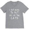 cat V-Neck Tee