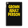 grown adult person iPad Mini 4
