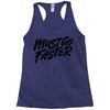 must go faster Racerback Tank