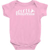 evolution dirt bike motorcross Baby Onesie